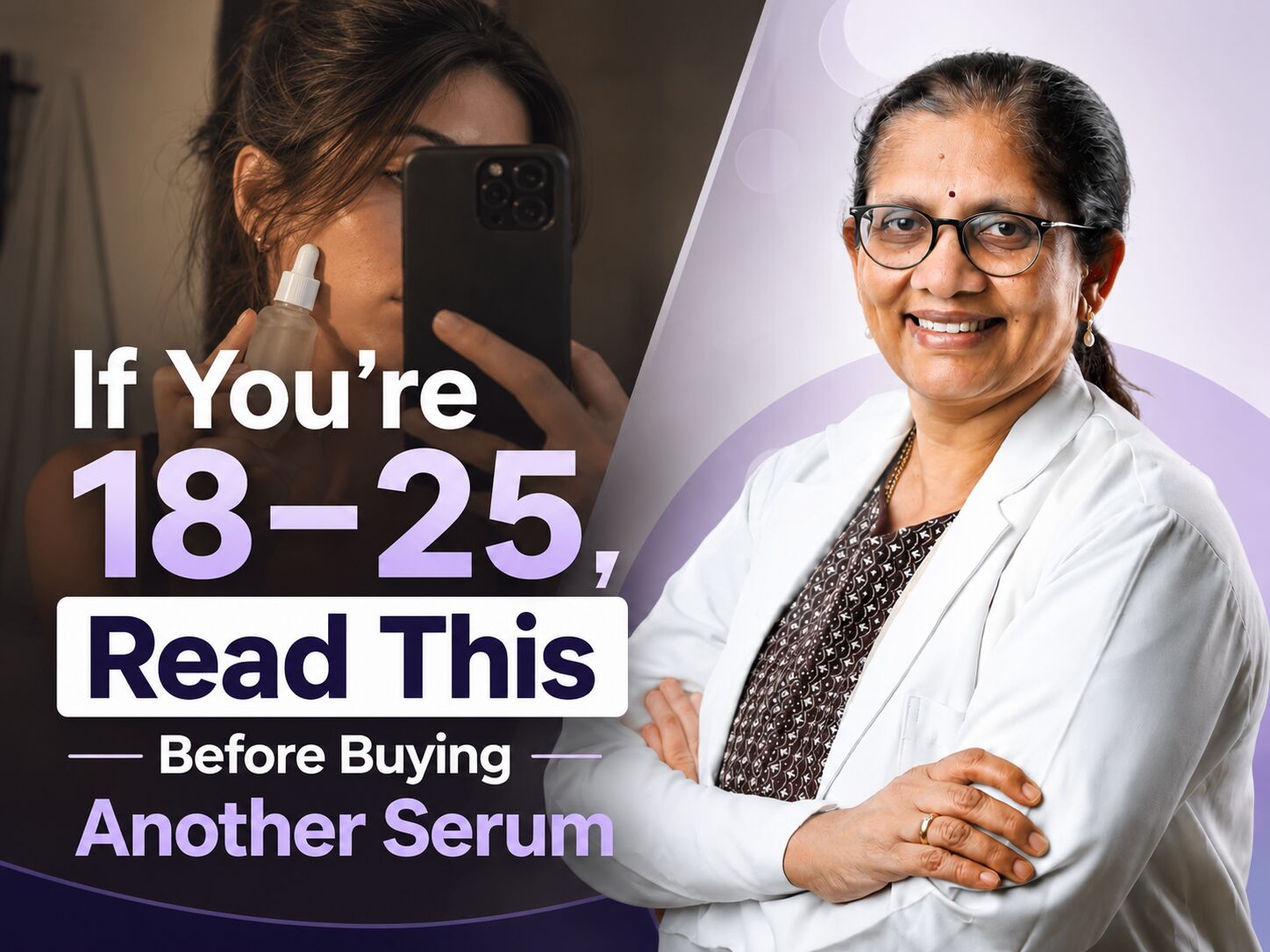 Best Dermatologist in Hubli Explains Why Another Serum Won't Fix Your Skin I Dr. Savitha Raichur